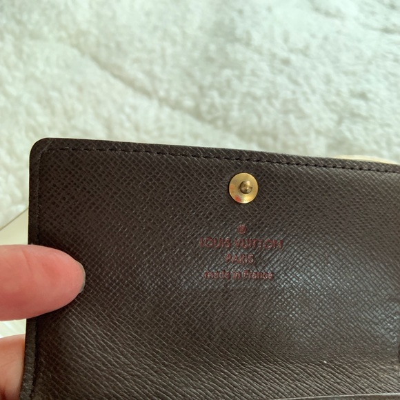 Louis Vuitton 6 Key Holder Damier Ebene Canvas Brown - Authentic Pre-Owned - Picture 7 of 10